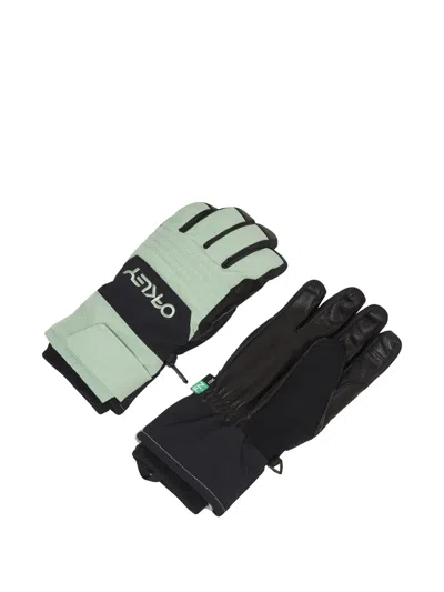 Oakley B1b Logo-embroidered Gloves In Black