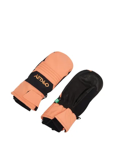 Oakley B1b Logo-embroidered Gloves In Black