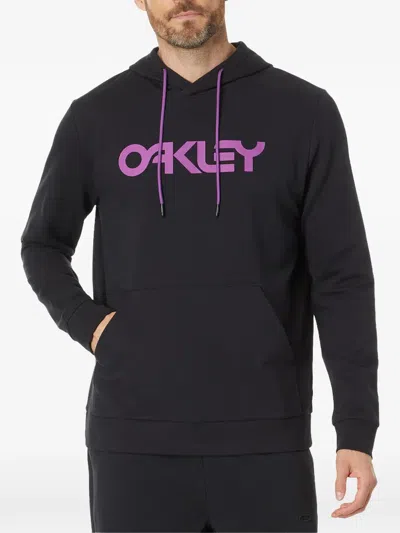 Oakley B1b Logo-print Hoodie In Black