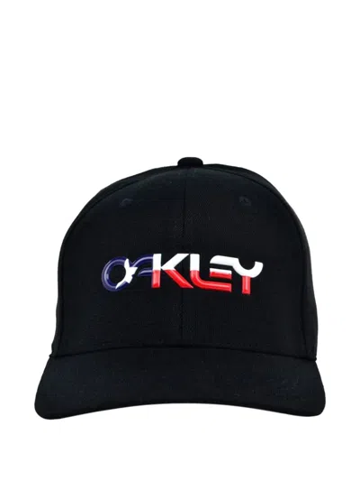 Oakley B1b Metallic Destination Baseball Cap In Black