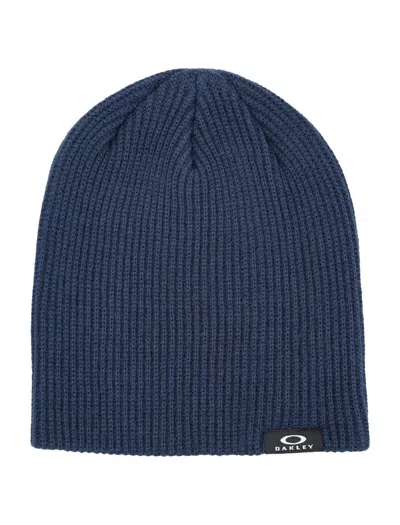 Oakley Back Bone Beanie In Blue