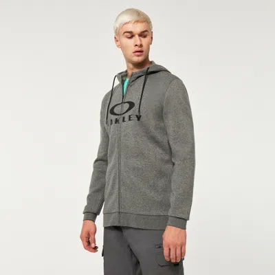 Oakley Bark Fz Hoodie 2.0 In Grey