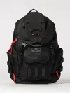 Oakley Mens Blackout Bathroom Sink Recycled-nylon Backpack In Black