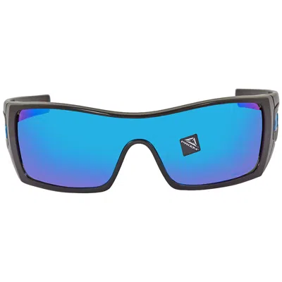 Oakley Batwolf Prizm Sapphire Wrap Men's Sunglasses Oo9101 910158 27 In Blue