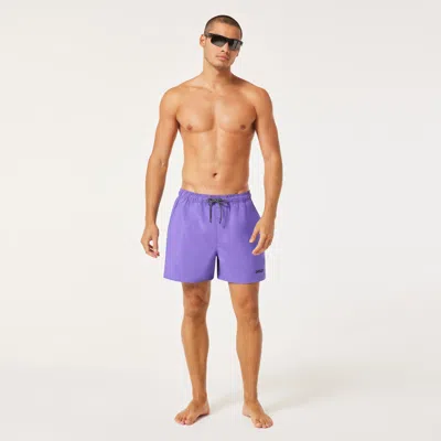Oakley Beach Volley 16 Beachshort In Purple