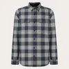 Oakley Bear Cozy Flannel In Gray