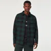 Oakley Bear Cozy Flannel In Green