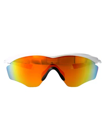 Oakley Bianco Lucido Rubber Sunglasses In Multi