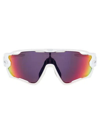 Oakley Bianco Lucido Rubber Sunglasses In Multi