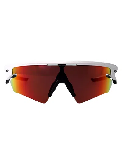Oakley Bianco Opaco Rubber Sunglasses In Gold