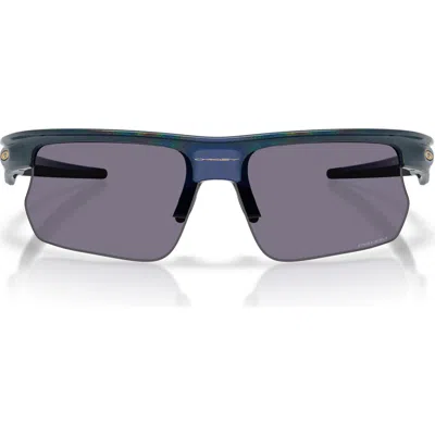 Oakley Bisphaera™ 68mm Oversize Gradient Prizm™ Rectangular Sunglasses In Purple