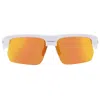 Oakley Bisphaera Prizm Ruby Rectangular Unisex Sunglasses Oo9400 940003 68 In White