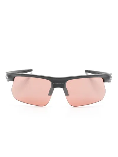 Oakley Bisphaera Rectangle-frame Sunglasses In Pink