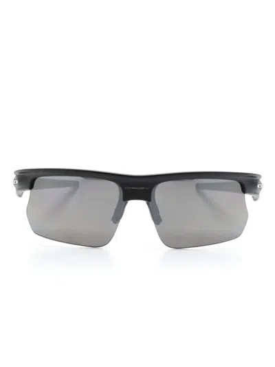 Oakley Bisphaera™️ Rectangle-frame Sunglasses In Schwarz