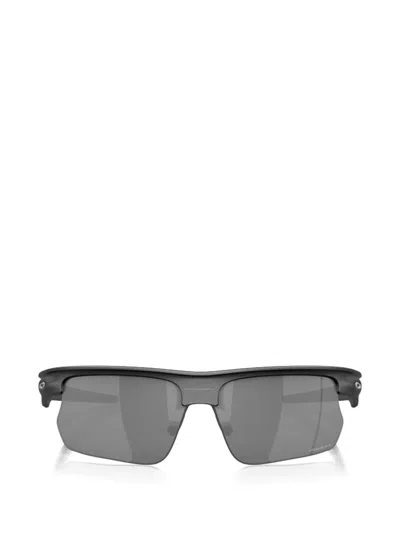 Oakley Bisphaera Rectangle-frame Sunglasses In Gray