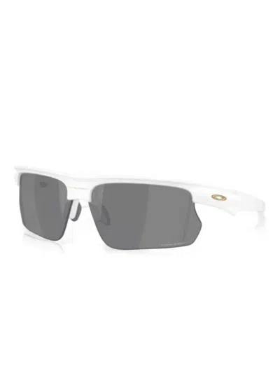 Oakley Bisphaera Prizm Black Rectangular Unisex Sunglasses Oo9400 940022 68 In White