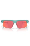 Oakley Bisphera 68mm Prizm™ Gradient Oversize Rectangular Sunglasses In Pink