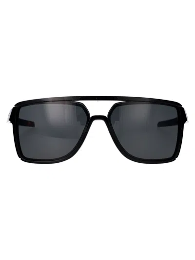 Oakley Black Ink Acetate Sunglasses In Gray