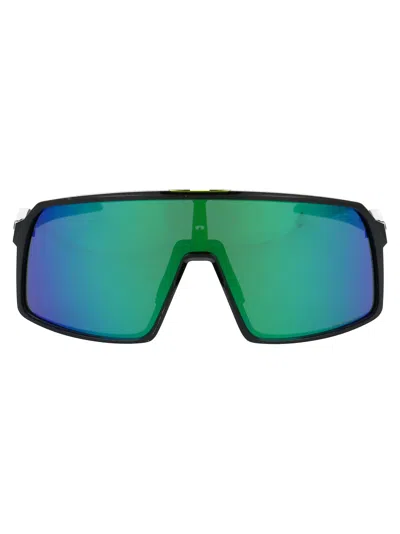 Oakley Black Ink Acetate Sunglasses In Blue