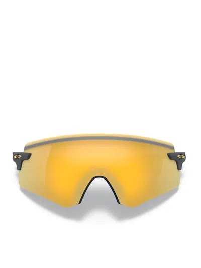 Oakley Black Mask-frame Sunglasses In Yellow