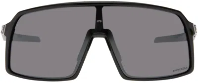 Oakley Black Sutro Sunglasses In Gray