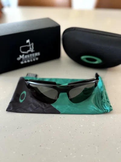 Pre-owned Oakley Brand Masters  Sunglasses Special Edition (masters Engraved) 1 Of 200 In Prizm Dark Golf
