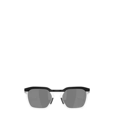 OAKLEY BROWLINE-FRAME SUNGLASSES