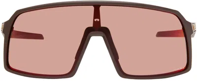 Oakley Burgundy Sutro Sunglasses In Pink
