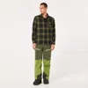 Oakley Butter Flannel Shirt In Black