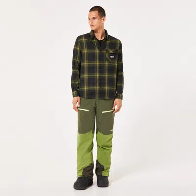 Oakley Butter Flannel Shirt In Black