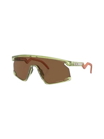 Oakley Bxtr Coalesce Collection Sunglasses In Transparent Fern