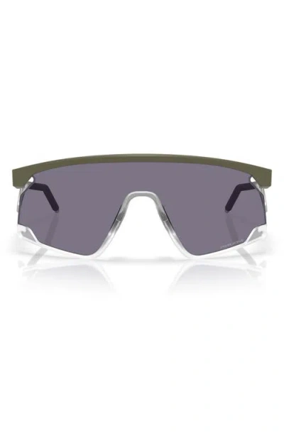 Oakley Bxtr 39mm Polarized Rectangular Sunglasses In Purple