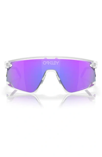 Oakley Bxtr 39mm Polarized Rectangular Sunglasses In Violet