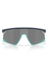 Oakley Bxtr 39mm Prizm™ Wrap Shield Sunglasses In Black