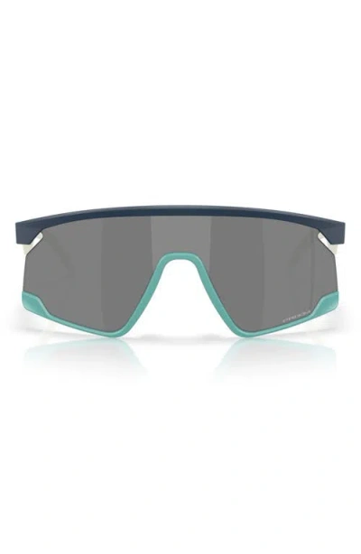 Oakley Bxtr 39mm Prizm™ Wrap Shield Sunglasses In Black