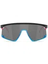 Oakley Bxtr Prizm Black Shield Unisex Sunglasses Oo9280 928005 39 In Schwarz