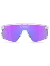Oakley Bxtr Mirrored-lenses Sunglasses In Neutrals