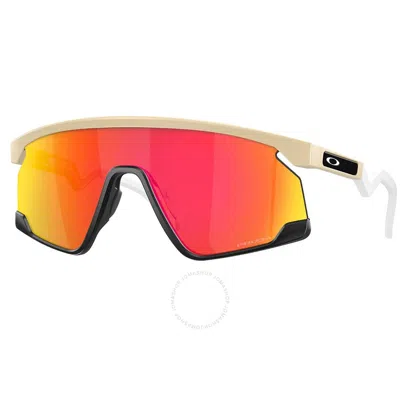 Oakley Bxtr Prizm Ruby Shield Unisex Sunglasses Oo9280 928004 39 In Desert / Ruby