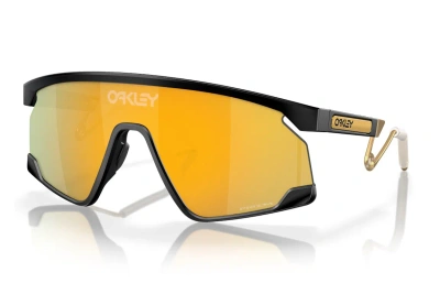 Pre-owned Oakley Bxtr Sunglasses Black/yellow (oo9237-0139)