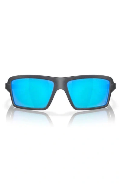 Oakley Cables Square-fram Sunglasses In Sapphire