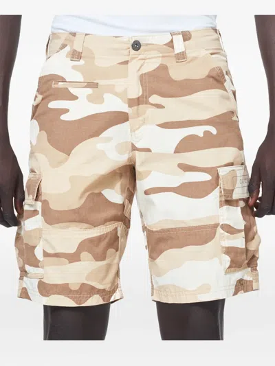 Oakley Camo Commuter Cargo Shorts In Brown