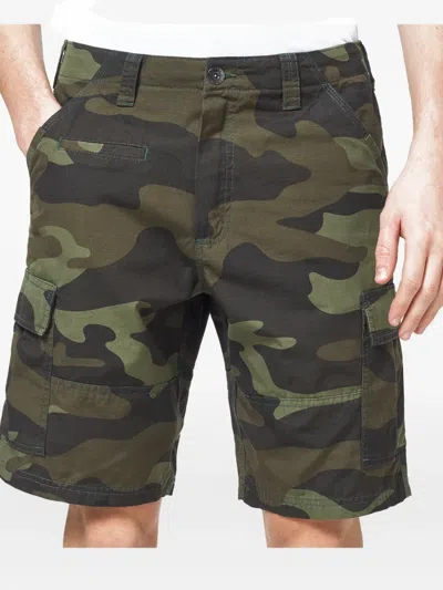 Oakley Camouflage-print Cargo Shorts In Multi