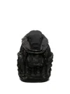 Oakley Camouflage-print Multi-pocket Backpack In Black