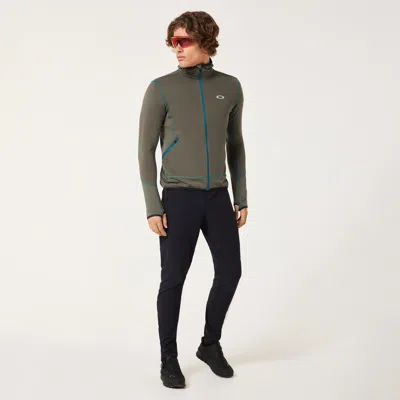 Oakley Canopy Full Zip Hoodie In Green