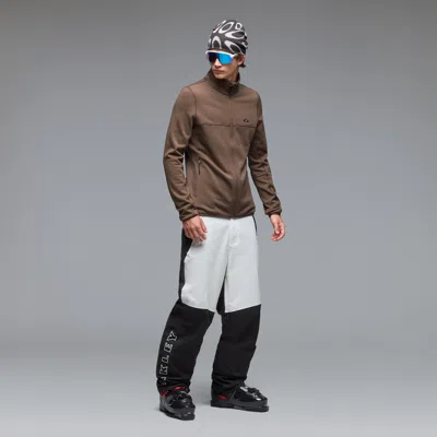 Oakley Canopy Full Zip Sweatshirt In Brown