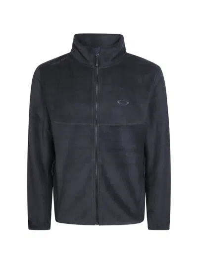 Oakley Canopy Polar Zip Sweatshirt In Blue