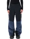 Oakley Black Flat Front Pants In Blue