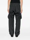 Oakley Cargo-pocket Drawstring Trousers In Black