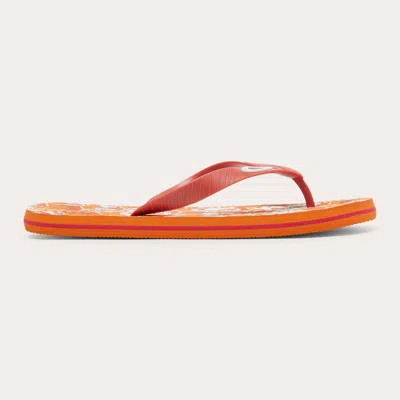 Oakley Catalina Flip Flop In Orange