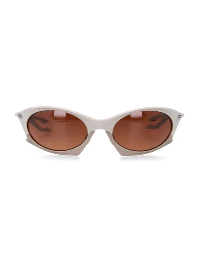 Oakley Cat-eye Performance Sunglasses With Adjustable Fit In Neutral